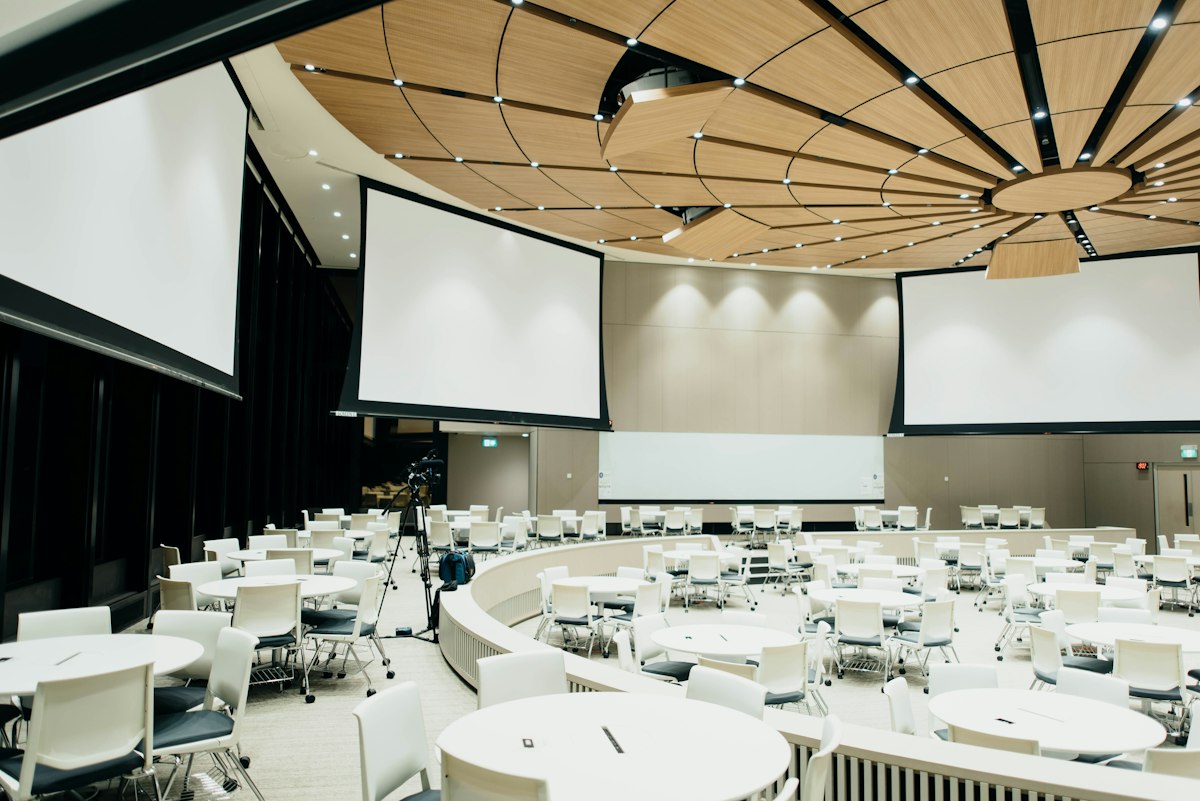 Corporate event gathering