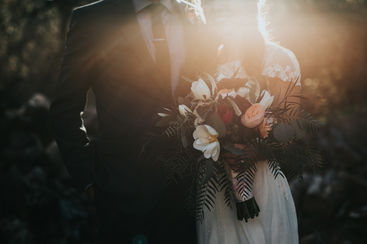 Wedding table with floral decoration